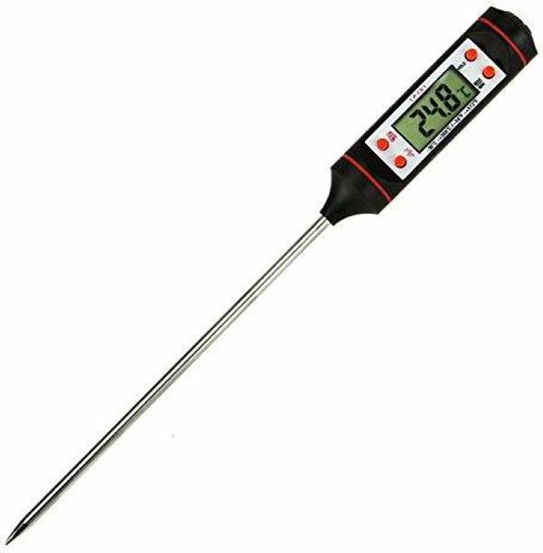 DIVINZ Digital LCD Cooking Food Meat Probe Kitchen Bbq Temperature Thermometer with Fork Kitchen Thermometer