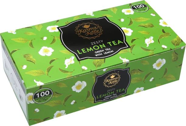 Karma Kettle Lemon Tea Lemon Black Tea Bags Box
