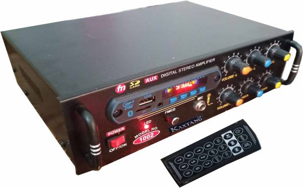 KAXTANG Bluetooth Full Black Digital Stereo Amplifier BT/ USB//SD Card /FM /AUX 5000 W AV Power Amplifier