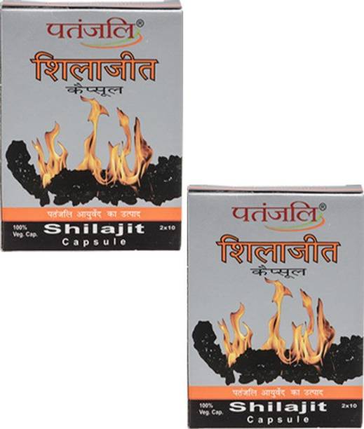 PATANJALI SHILAJEET CAPSULE PACK OF 2 (TOTAL 40 TAB)