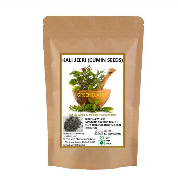 GREENELAND Kali Jeeri (Bitter Cumin Seeds) 100 GM