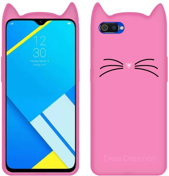 CASE CREATION Back Cover for RealMe C2 Cat Designer Case Cover