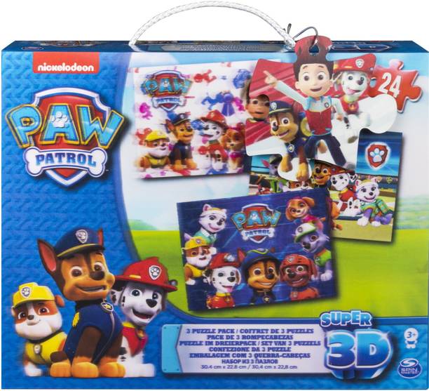 PAW PATROL Super 3D 3 Pack-6033115
