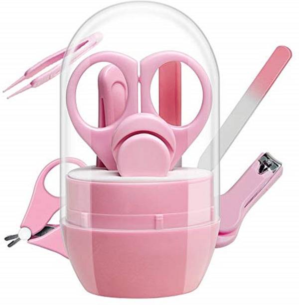 Lifekrafts 4-in-1 Baby Grooming Kit Pink