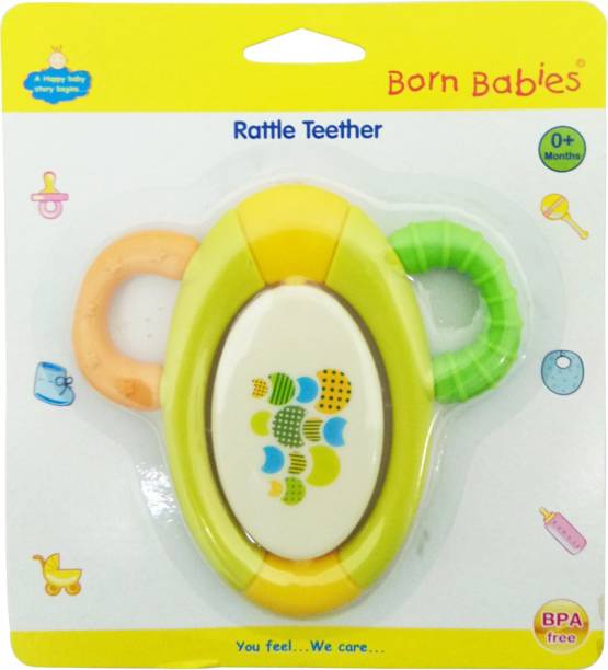 Born Babies Infants Teething Play Toys, Babies Che Rattle