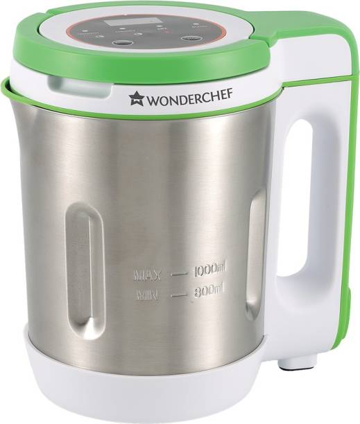 WONDERCHEF Automatic Soup Maker 1L, 800W, Green And Silver Soup Maker