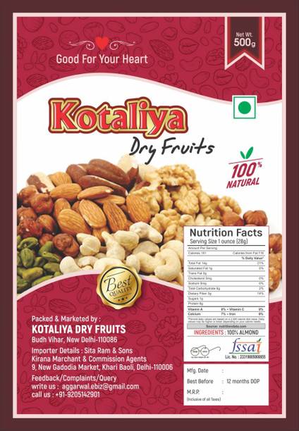 kotaliya kot _500g Almonds