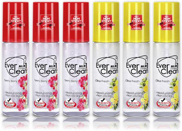 EverClean All In One Sanitizer Hand Sanitizer Bottle