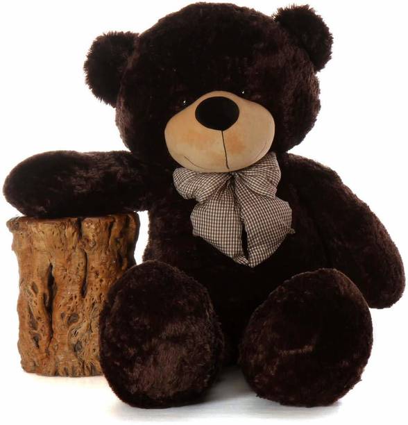 Giftee 5 feet soft and cute most rated best quality cute looking teddy bear , super soft to touch, you can gift this teddy to your loved ones on occasion like BIRTHDAY/ANNIVERSY/VALENTINE. - 152 cm