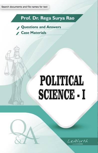 Political Science - I (Questions and Answers)