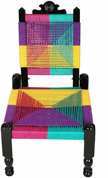 THE ROYAL CRAFTS THE ROYAL CRAFTS MULTICOLOR FOLDING CHAIR Solid Wood Living Room Chair