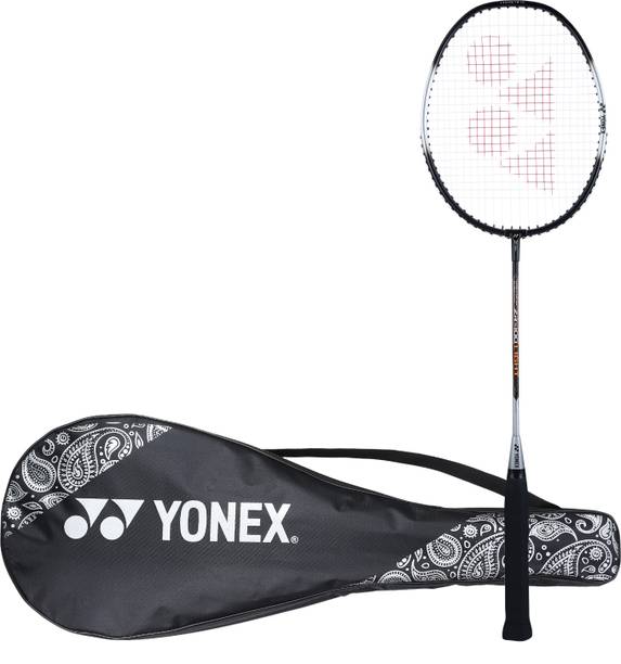 YONEX ZR 100 Light Black, Silver Strung Badminton Racquet