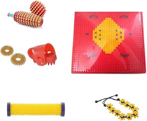 NP NAVEEN PLASTIC KI-49 Acupressure New Mat For Stress And Pain Relief With Full Body Massage Massager
