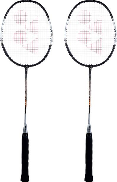 YONEX ZR 100LIGHT kit Black, Silver Strung Badminton Racquet