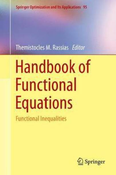 Handbook of Functional Equations; Functional Inequalities