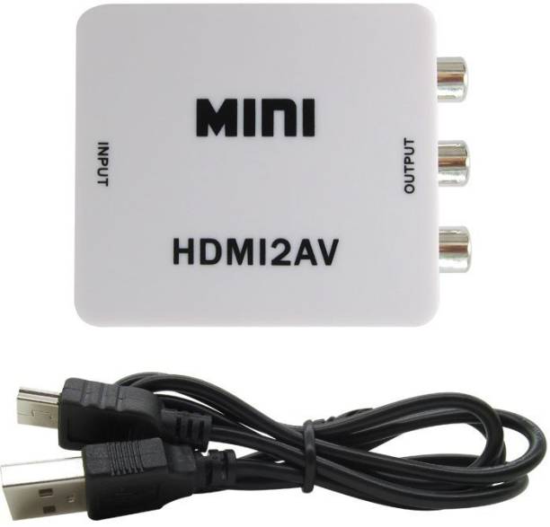 TERABYTE  TV-out Cable MINI HDMI2AV HD Video Converter