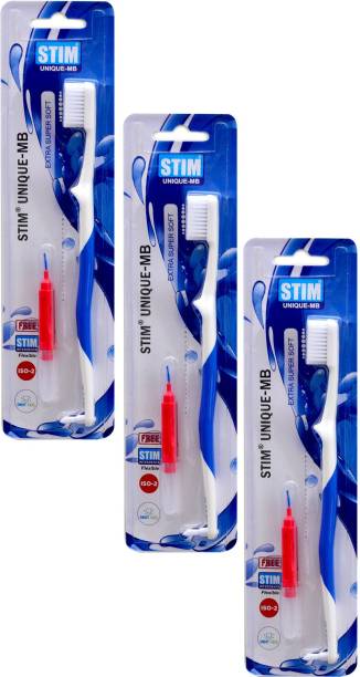 STIM Unique MB Extra Soft Toothbrush