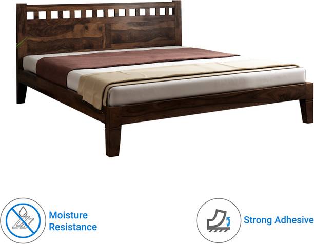 Induscraft Sheesham Wood Solid Wood King Bed