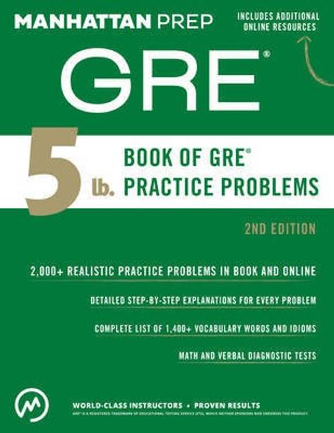 5 lb. Book of GRE Practice Problems