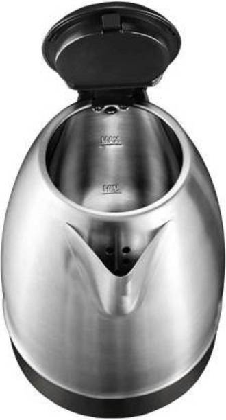 ND BROTHERS Boil & Cordless Electric Kettle (1.8 L, Silver) Beverage Maker