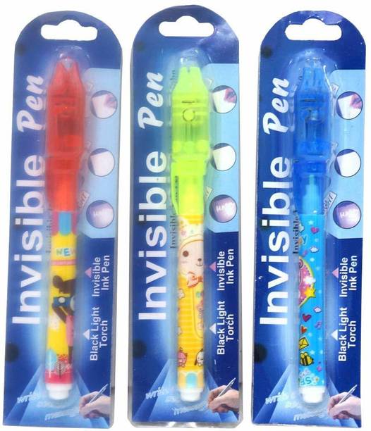 ASU Invisible Ink Magic Pen with UV Light Multi-function Pen Multi-function Pen