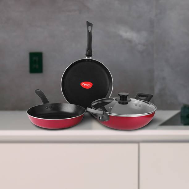 Pigeon Alpha Induction Bottom Non-Stick Coated Cookware Set