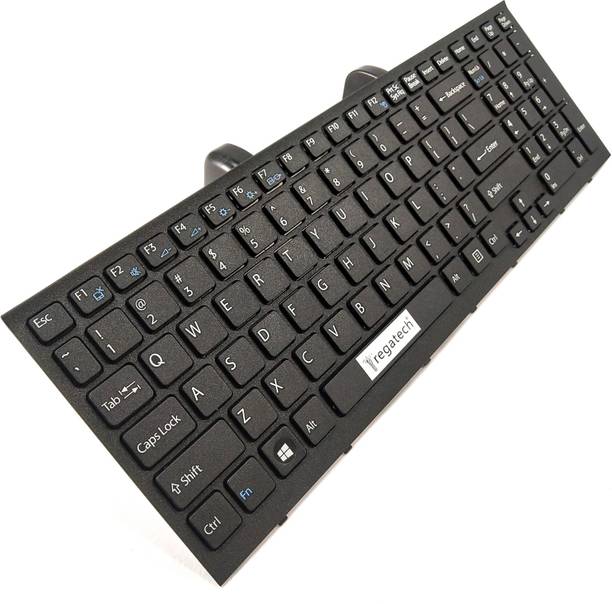Regatech VPCEH3NFX, VPCEH3NFX/W, VPCEH3P1E Internal Laptop-size Laptop Keyboard Compatible with Desktop, Laptop, Mac