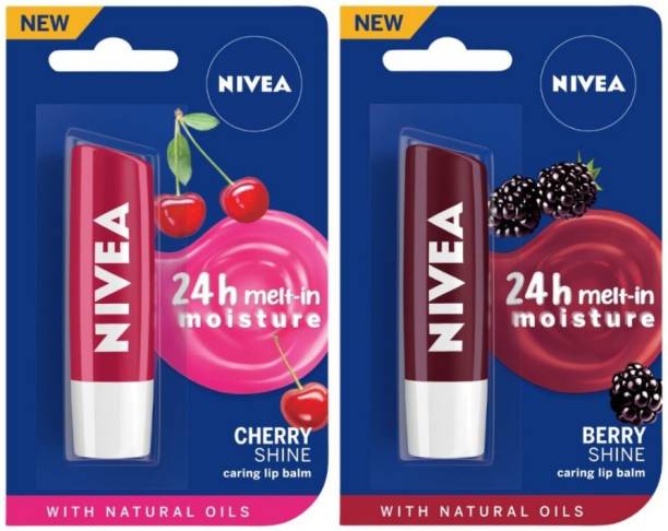 NIVEA Fruity Shine Cherry, Blackberry
