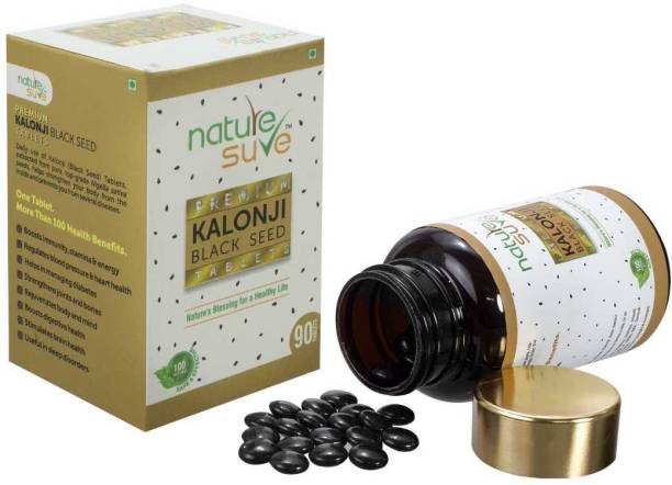 Nature Sure Premium Kalonji Tablets (Pure Blackseed/ Nigella extract)