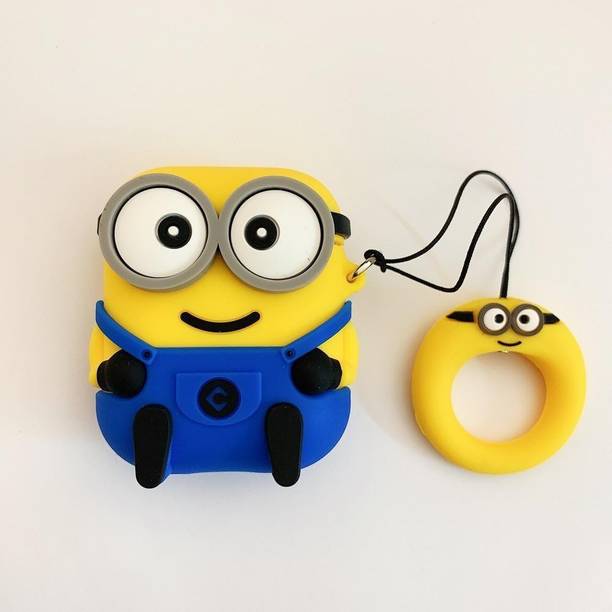 EXECLIEN Silicone Latch Headphone Case For Apple Airpods 1st Generation, Apple Airpods 2nd Generation