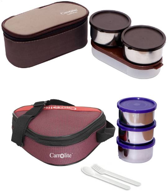 Set of 1 , 1200 ml -LAS Details about   Carrolite Assorted Lunch box