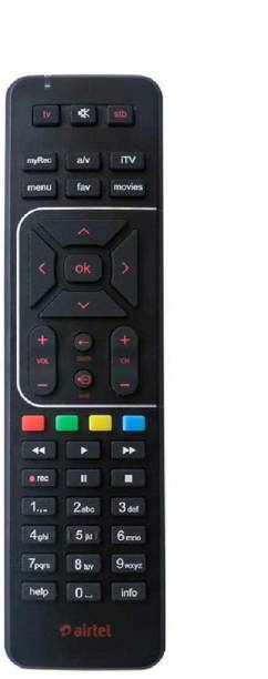 Airtel Airtel HD remote HD Set Top Box Remote With AAA Battery Airtel Remote Controller