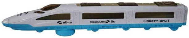 KASCN HIGH QUALITY UNIVERAL HIGH SPEED METRO EXPRESS BULLET TRAIN EMU WITH 3D FLASH LIGHT & MUSIC GIFT TOY FOR KIDS