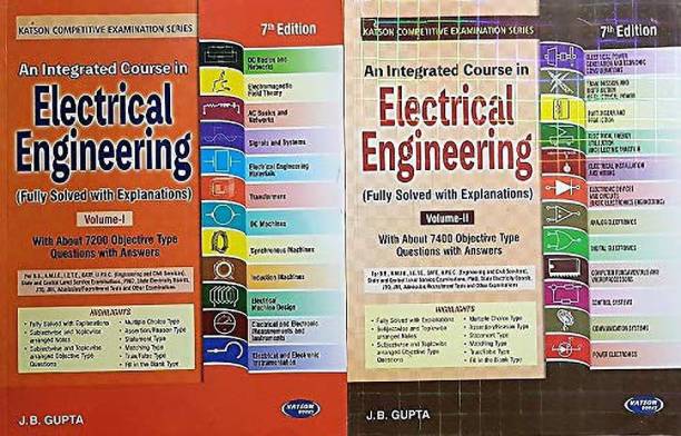 An Integrated Course in Electrical Engineering: Volume 1 & 2 (Fully Solved with Explanations) - Set of 2 Books
