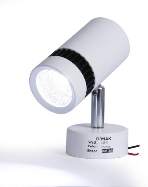 D'Mak 9 Watt White Adjustable Track Lights Ceiling Lamp