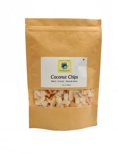 iFarmerscart Coconut Chips I Naturally Sweet I Crunchy Chips