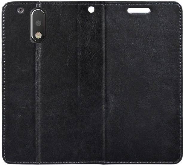 COVERBLACK Flip Cover for Motorola Moto G4 Plus - XT1643