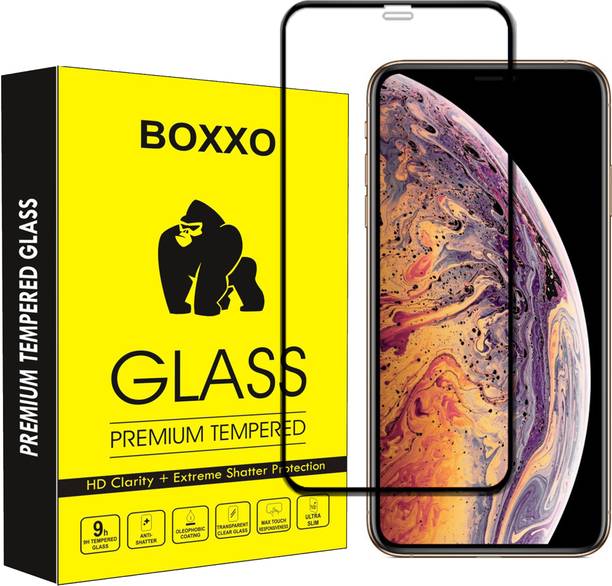 Boxxo Edge To Edge Tempered Glass for Apple iPhone 12