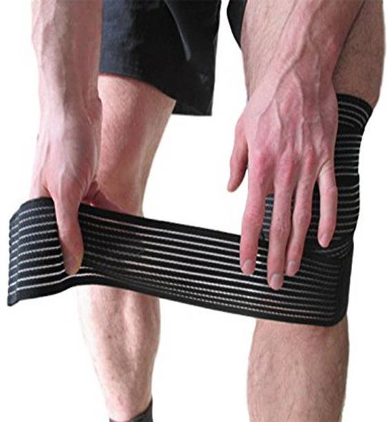 Leosportz Elastic Breathable Knee Pain Relief Straps Support Wraps Knee Support