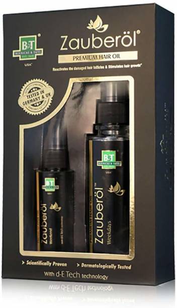 B & T Zauberol pack of 2 (150)ml Hair Oil