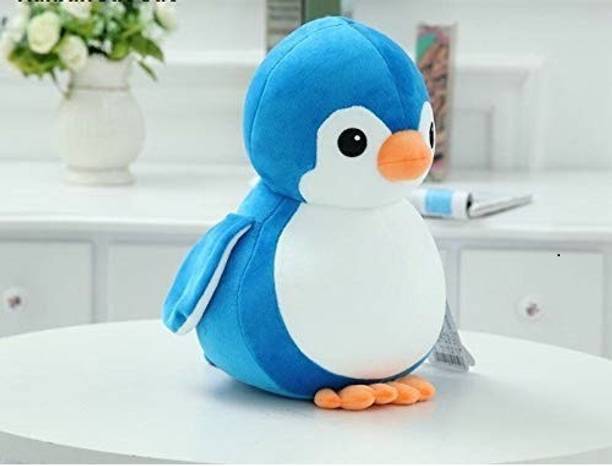 GIFT Penguin Soft ToyS , 28 cm (Blue)  - 28 cm