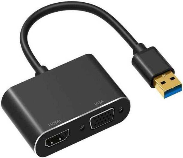 Tobo HDMI Adapter 1 A 0.05 m USB 3.0 to VGA Adapter Dual Output,USB to TD-771UG