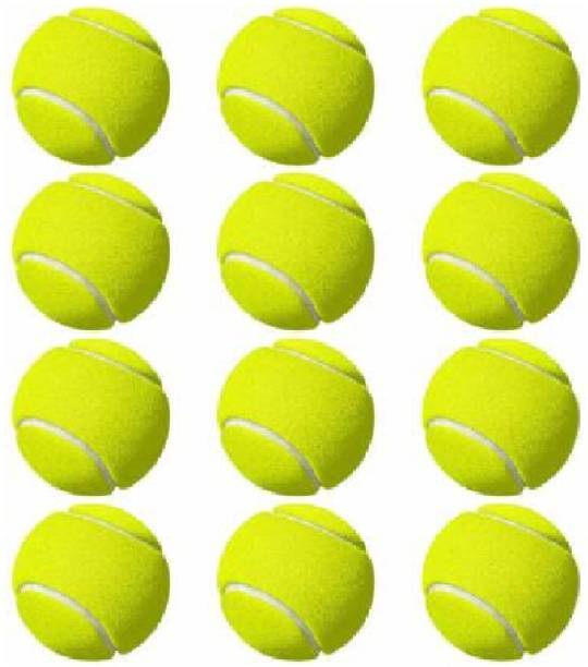 NOBI green tennis balls Tennis Ball pack of 12 Tennis Ball