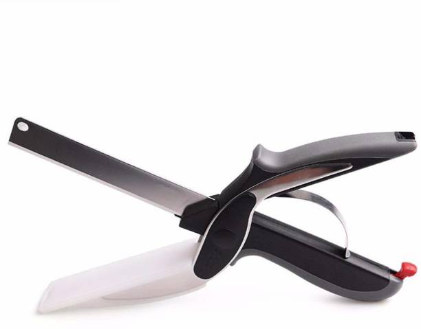 OM SHREE JI Stainless Steel Blade Smart Clever Cutter Kitchen Knife Food Chopper Vegetable & Fruit Chopper