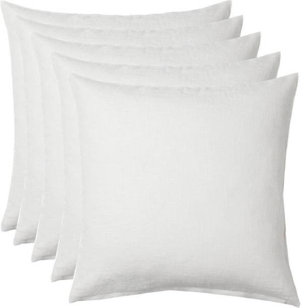Embroco Polyester Fibre Solid Cushion Pack of 5
