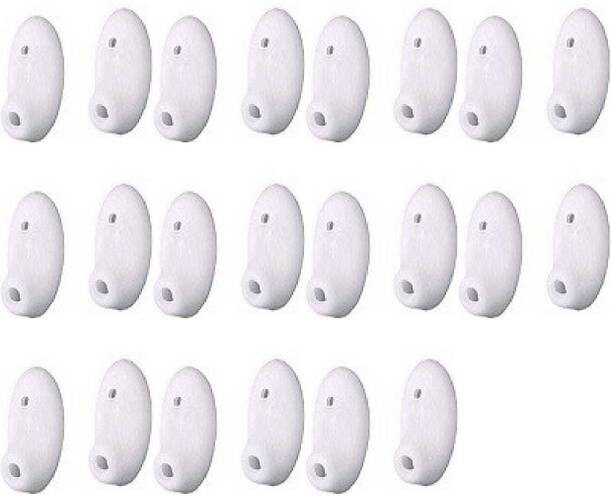 Newvent 22 Pcs (11 Pair ) S6 White es,eartips Anti-Slip Silicone Over The Ear Headphone Cushion