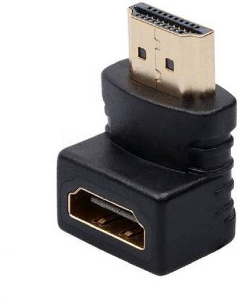 SEASPIRIT HDMI Male to Female Converter Connector Adapter L Shap Gaming Adapter