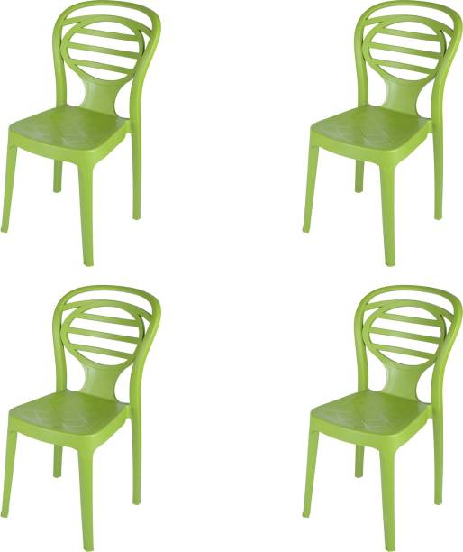 Supreme Oak for Home & Garden Plastic Outdoor Chair