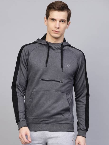 Price History of HRX by Hrithik Roshan Men Solid Hooded Sweatshirt from Myntra 111 7644255