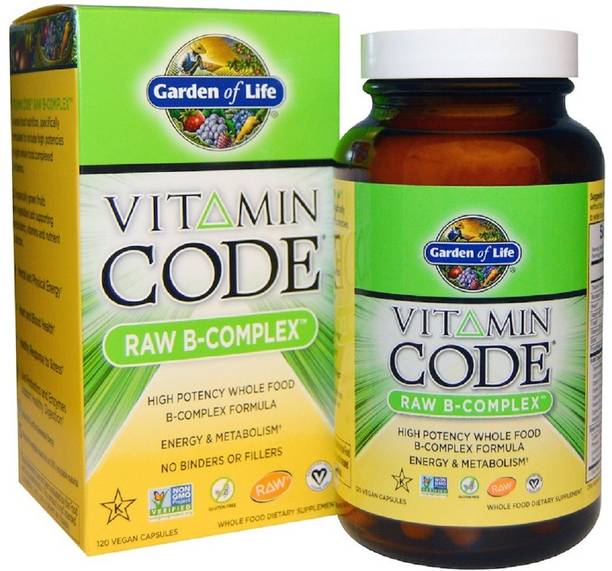 Garden Of Life Vitamin Code, Raw B-Complex, 120 Vegan Caps